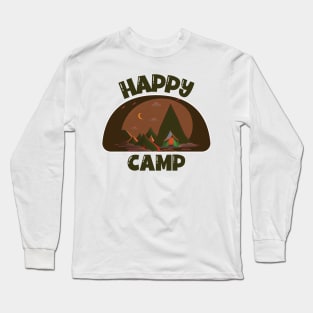 Happy Camper Long Sleeve T-Shirt